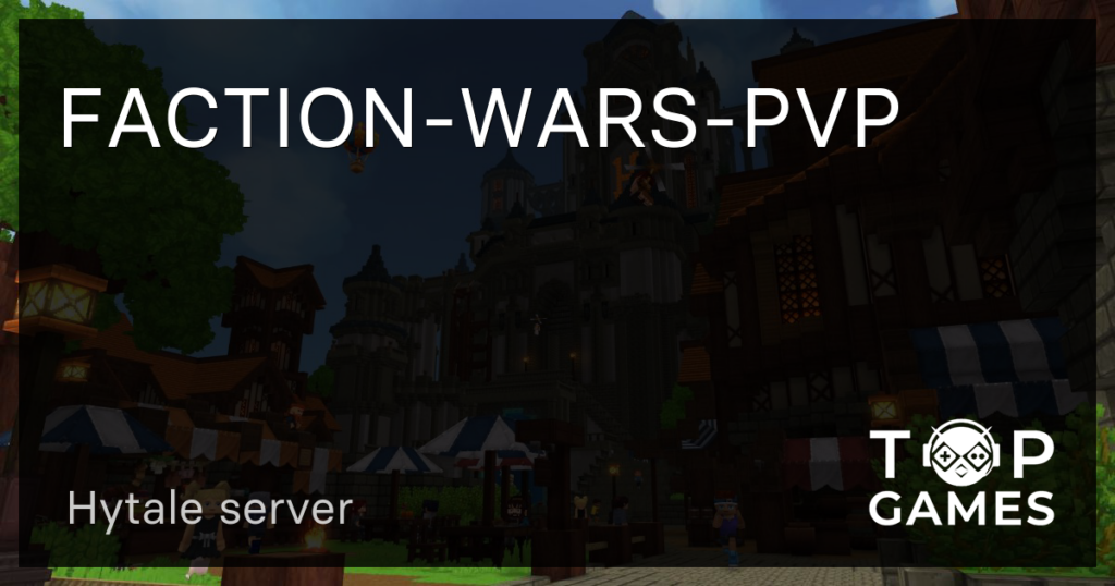 rejoignez notre serveur hytale pvp faction pour des batailles intenses, la construction stratégique et la conquête de territoires. défiez vos ennemis et formez votre faction dès aujourd'hui !