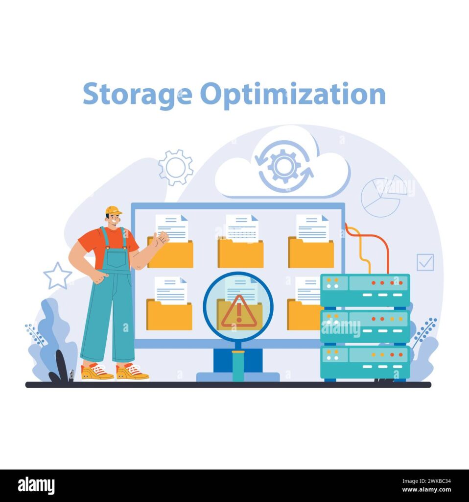 optimisez le stockage de vos données et ressources grâce à des techniques avancées d'optimisation, améliorant ainsi la performance et la gestion efficace de l'espace disponible.